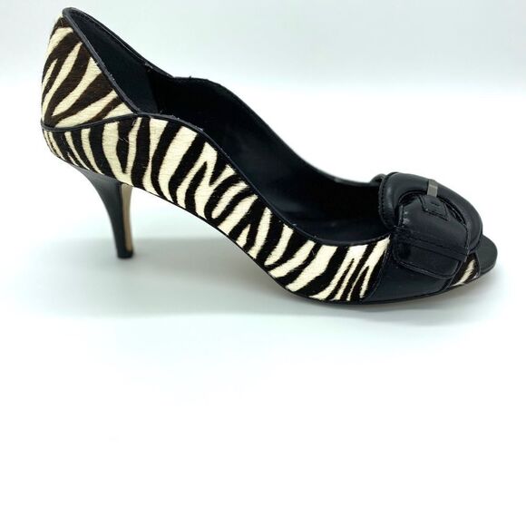 NWT Max Studio Maldives zebra print pumps - Picture 1 of 12